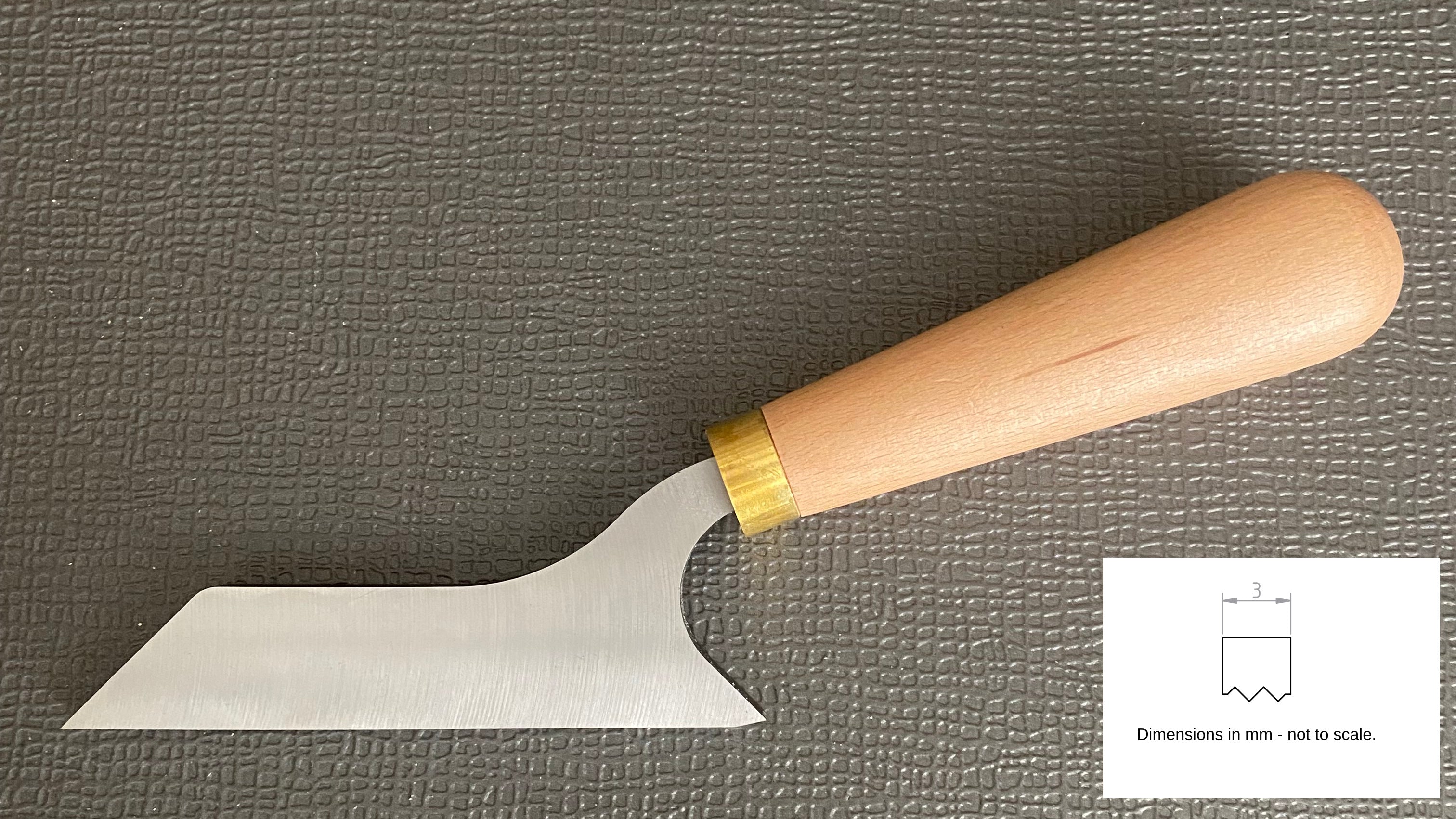 125mm x 3mm Flat Tuckpointing Iron – Speedex Tools