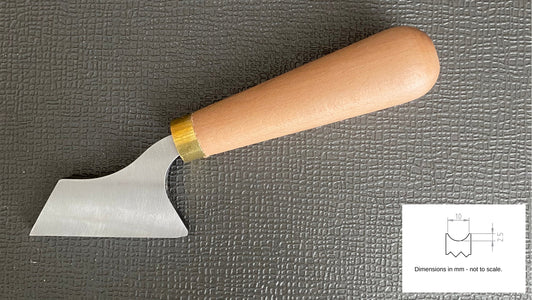 75mm x 10mm Round Bead Tuckpointing Iron